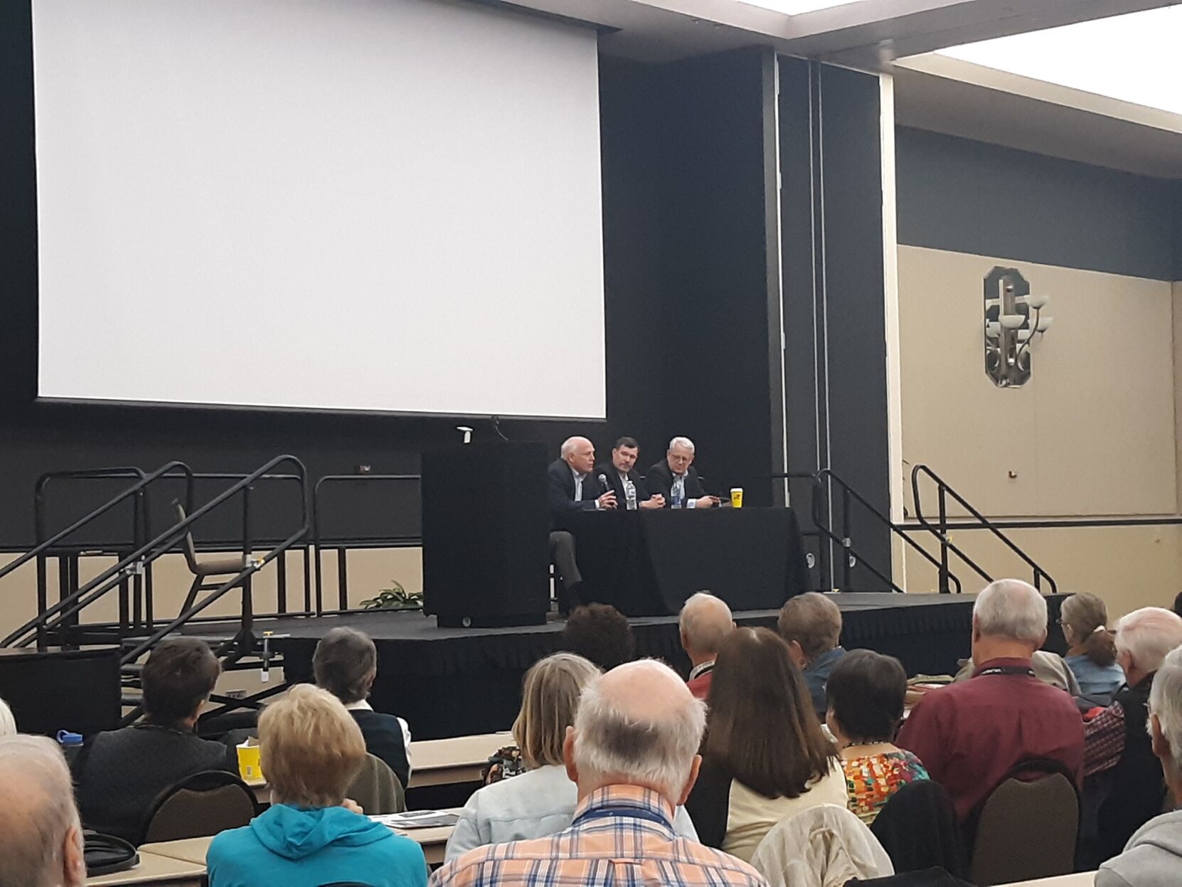 LIFE guest speakers talking to LIFE members back in 2020.